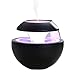 Produktbild QWQ69 USB Luftbefeuchter 7 Farbwechsel Nachtlichter Luftbefeuchter Mini Desktop Luftbefeuchter für Auto Hoom Büro,Black