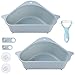 2pezzi Cestello Triangolare Lavello Scaffale di Scarico Lavello Cestino Appeso da Cucina Lavello da Appendere Scaffale 1pezzi Pelapatate per frutta Pelapatate in Ceramica Pelaverdure per Cucina Bagno