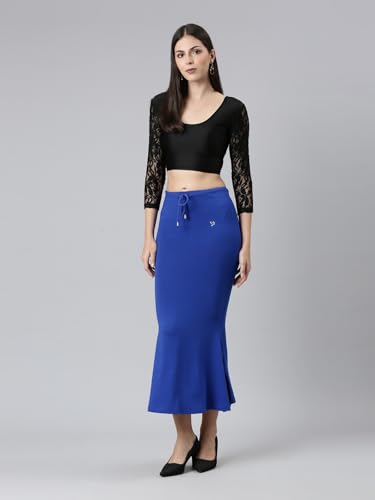 Image of TWIN BIRDS Saree Shapewear for Women | Super Soft Viscose Elastane Saree Petticoat Skirt | Stretchable & Comfortable SareeShaper