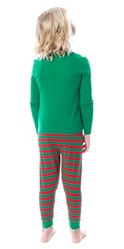 INTIMO Scooby-Doo Unisex Toddler Christmas Be Merry Santa Tight Fit Sleep Pajama Set4