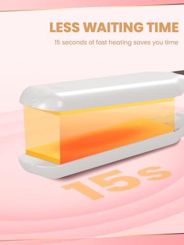 Plancha para cabello 2 en 1 con niveles ajustables de calor miniatura 5