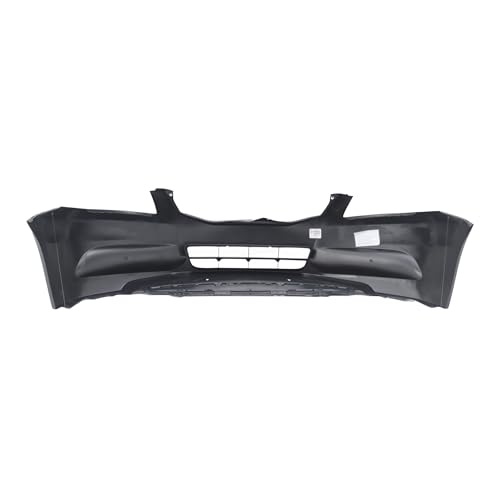 Image of FitParts Compatible with Honda Accord 2011-2012 Front Bumper Cover | Primed, Without Parking Sensor Holes, Sedan, Ready to Paint, OEM 04711TA0A91ZZ, HO1000278