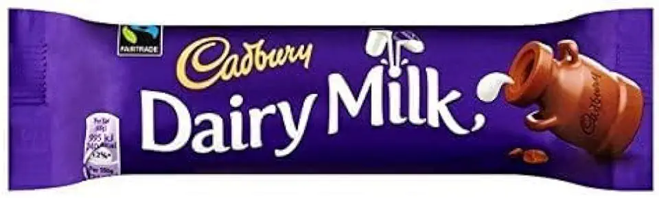 Cadbury Dairy Milk Chocolate 48 x 45g Bars (Bulk Buy)