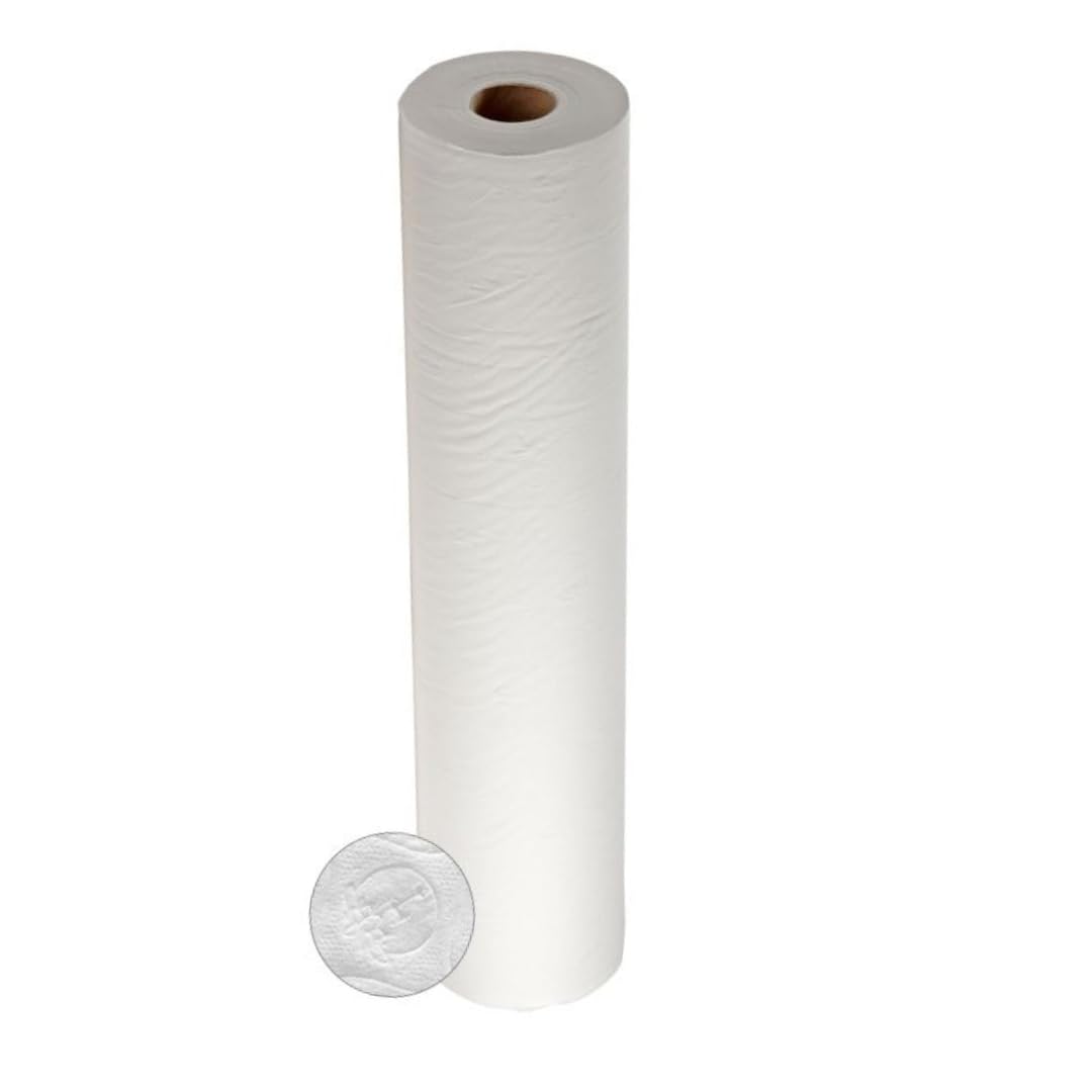Rollos Papel Camilla Sin Precorte 70 m x 58 cm | Rollo Papel de Camilla estética, masaje, clínicas, tatuadores, consultorios médicos, etc. (6)