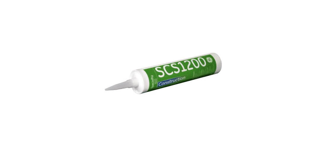 GE 1200 Series Construction Silicone Sealant - Clear
