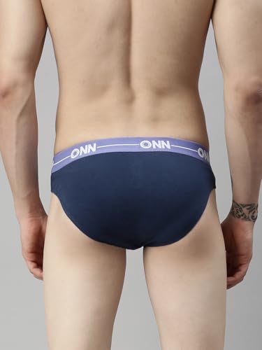Image of ONN Men's Cotton Brief (Pack of 2) (Colors May Vary)