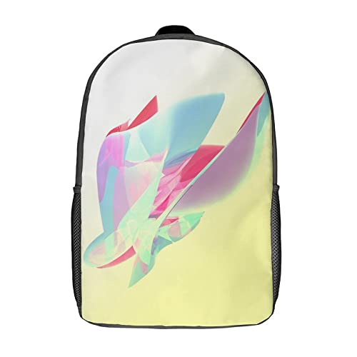 Sac à dos scolaire pour enfants adolescents avec imprimé 3D 17 pouces