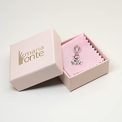 Abalorio de plata 925 compatible con pulseras y joyas de mujer 2