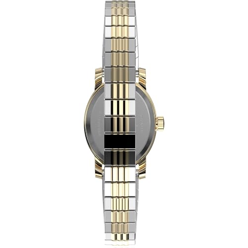 Image of Timex Women's Cavatina Watch - TPearl Dial Gold-Tone Case