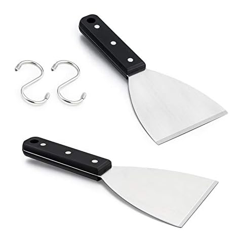 HaSteeL Griddle Scraper 2Pcs Cover