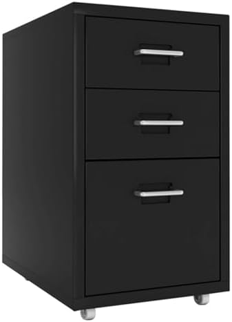 White Metal File Cabinet for Home Office, Sturdy Storage for Legal/Letter/A4/F4 Files, Spacious 100x90CM Organizer for Documents and Office Supplies