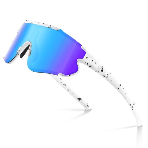 Image of Fanshen Polarized Sports Sunglasses for Men Women, UV Protection Sun Glasses for Cycling, Running, Fishing