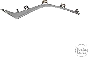 Perfit Liner New Replacement Parts Front Left Driver Side Chrome Grille Grill Lower Molding Compatible With MAZDA 3 Fits MA1214105 BHN1507K1A