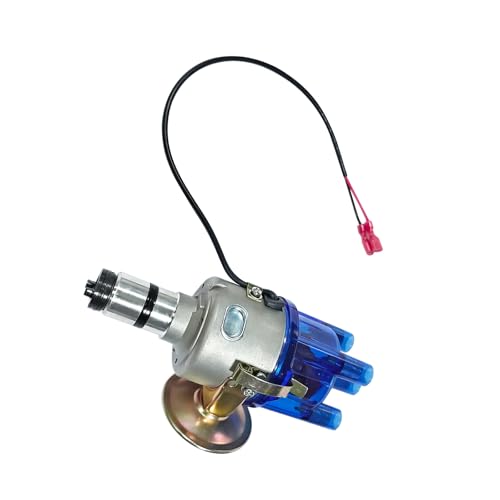 Image of 034 Vacuum Advance Electronic Distributor Blue | Fits for VW Bug Bus Ghia Beetle Fastback Karmann Transporter 0231170034EL, 0231170034