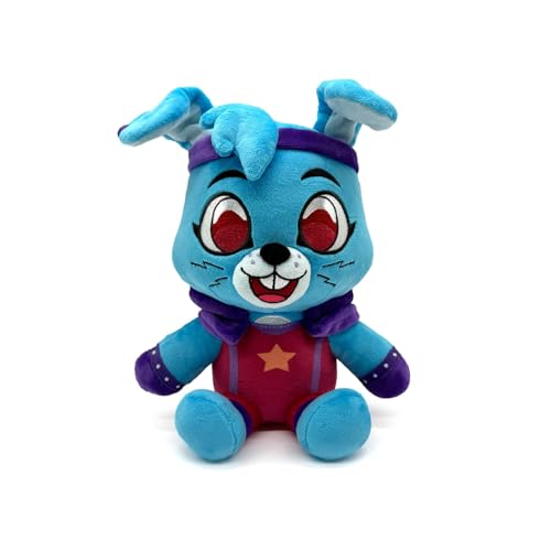 Youtooz FNAF Ruined Glam Rock Bonnie 9' Inch Plush, Collectible Ruined Glam Rock Bonnie from Five Nights at Freddy's FNAF Plush Collection