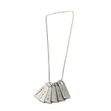 Death Stranding Necklace for Men Metal Pendant Necklaces Long Chain, Choker Fashion Jewelry