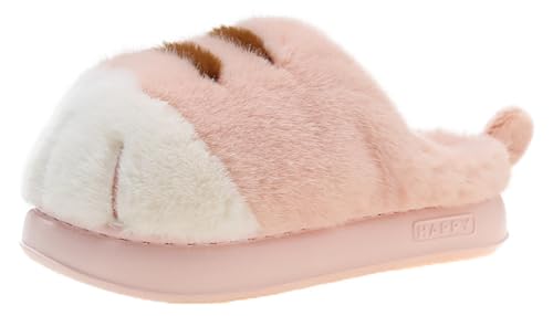 Cute Winter Slipper for Women Fuzzy Memory Foam Slippers Fluffy House Shoes Cozy Soft Indoor Outdoor Shoes