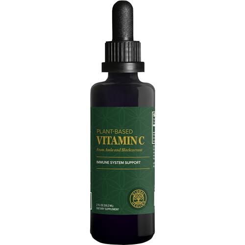 Global Healing Center VITC-2OZ Usda Organic Vitamin C Supplement Drops 180Mg, Liquid Vitamin C Plant-Based Antioxidant Supplement cover