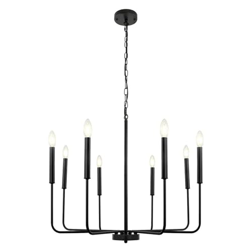 Lustre de ferme moderne pour illuminer un grand salon sombre avec élégance - 2