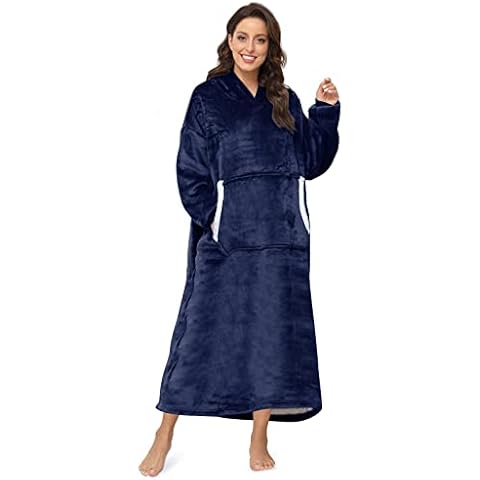 Lostrain Oversized Sherpa Blanket Hoodie Cover