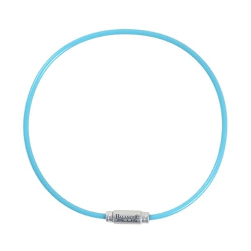 BALANCE e PLUS (バランス イー プラス) 日本製 バランスeプラス スポーツ ネックレス BEP-NECK 43cm ライトブルー