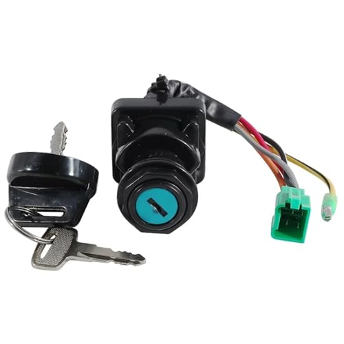 Jeu clé d'allumage Suzuki avec barillet étanche anti-poussière pour QuadRunner 2WD