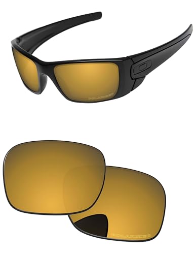 Image of Replacement Lenses for Oakley Fuel Cell OO9096 60mm Sunglass - Precision Fit, UV Block & Impact Resistant