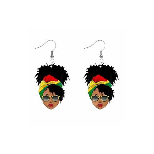 Juneteenth Earrings for Black Women African Black History 1865 Earrings Jewelry Gifts Juneteenth Shirts Dress Outfit Accessories
