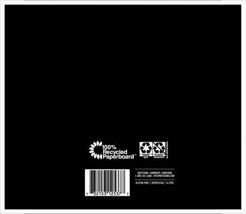 Epic Bars, Sea Salt & Deer Pepper Bar, Keto Friendly, Whole30 Approved, Gluten Free, 12 Count, 15.6 Oz