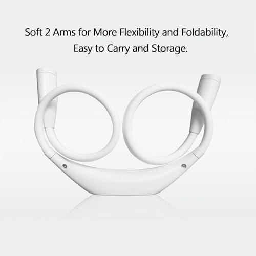 Luz de lectura para evitar fatiga visual con lámpara de cuello LED recargable 4