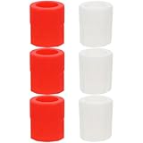Cabilock 6pièces Moules à Glaçons Silicone Flexibles pour Whisky Bac à Glaçons pour Verre à Shot et Verre à Vin