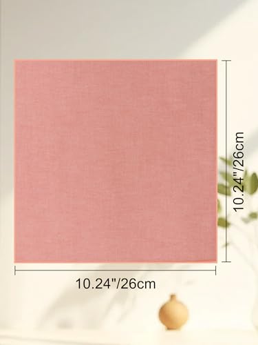 Image of Mantieqingway Cotton Handkerchiefs for Men Solid Color Pocket Square for Suit Formal Wedding Church