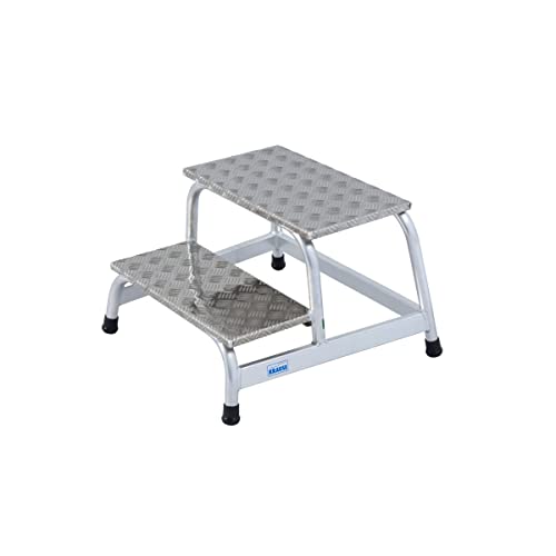 Escalerilla de plataforma LFA027 plegable de 2 peldaños y altura de 0.4m para hogar y cocina