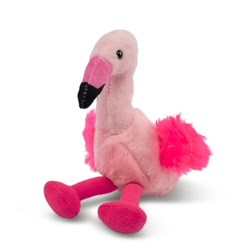 Living Nature SMOLS Flamingo modelliert dem original lebenden Tier der Natur, langlebiges Material, ideal für Natur, Wissenschaft, Schulprojekte und kinetische Bildung, Pink