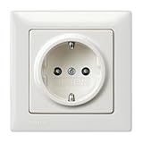 siemens kg56nxi30 inox Delta 5UB151-0 - Enchufe Schuko (marco de 1 vía, color blanco titanio)