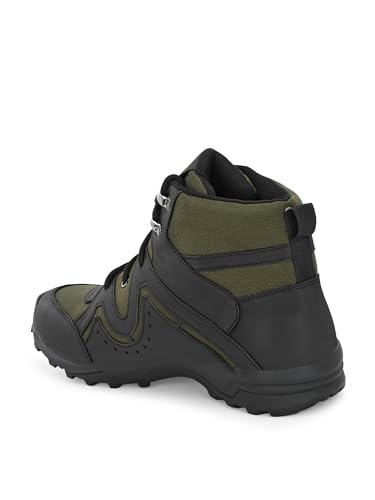 Image of Leo's Fitness Men's Waterproof Outdoor Durable High-Top Ankle Boots for Trekking & Hiking