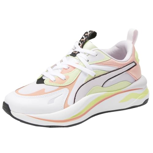 PUMA Womens Rs-Curve Lace Up Sneakers Shoes Casual - Green, Pink, White - Size 9 M2