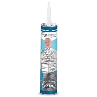 DICOR 351CSCL-1 Clear Cap SEALANT 10.1 OZ (1)