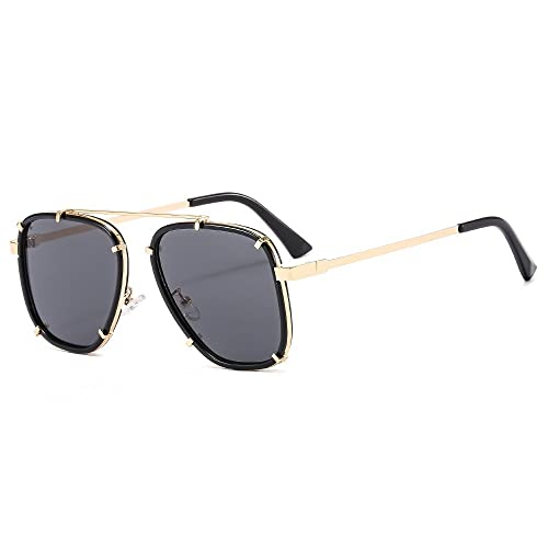 Lunettes de soleil femme rétro avec verres dégradés haute finition