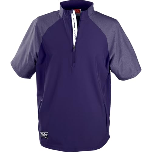Rawlings Men's Colorsync Short Sleeve Cage Jacket | Adult Sizes | Multiple Colors2