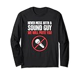 Photo Gallery mute - divertente audio engineer / funny sound guy maglia a manica Photo Gallery mute - divertente audio engineer / funny sound guy maglia a manica