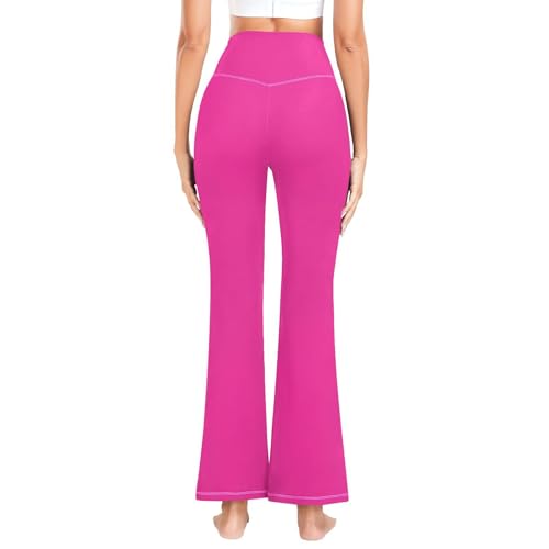 Legging de compression GuoChe avec maintien optimal et coupe bootcut extensible - 4