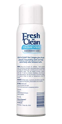 Petag Fresh 'N Clean Cologne Spray - Baby Powder Scent - 12 Ounce #TOP1