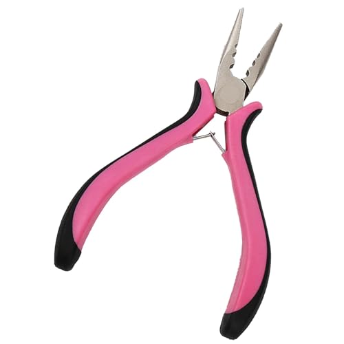 Hair Extension Pliers Nano Beads Hair Extensions Kit for Micro Nano Ring Hair Extensions Opening and Removal