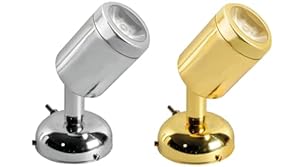 Wellenshop 12 Volt LED Strahler Edelstahl