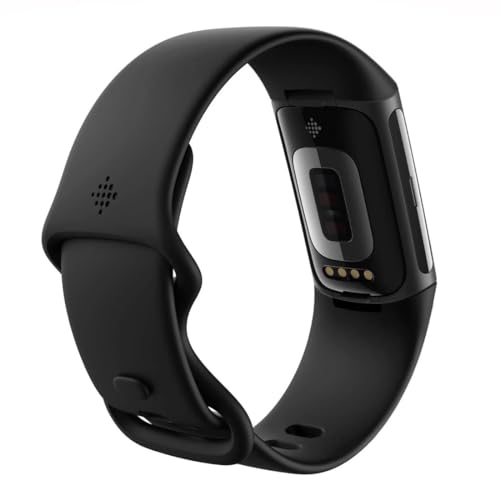 Fitbit Charge 6, Obsidian/Black Aluminum