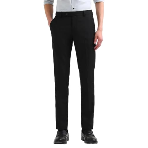 Image of Arrow Mens Black Pants ARAEOTR1875 30
