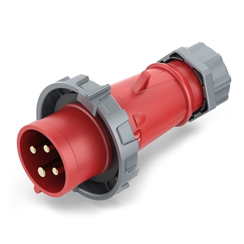 Prise industrielle 16A 5P IP67 fiche mâle étanche femelle triphasé connecteur électrique