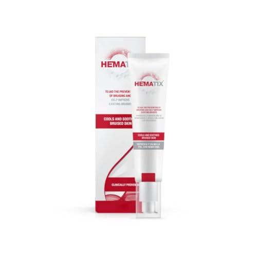 Hematix Crema para Hematomas - 15g - Fórmula Avanzada de Curación Clínicamente Probada con Glicerol y Mentol para la Prevención de Hematomas - Gel Bálsamo Natural Antihematomas de Alta Resistencia