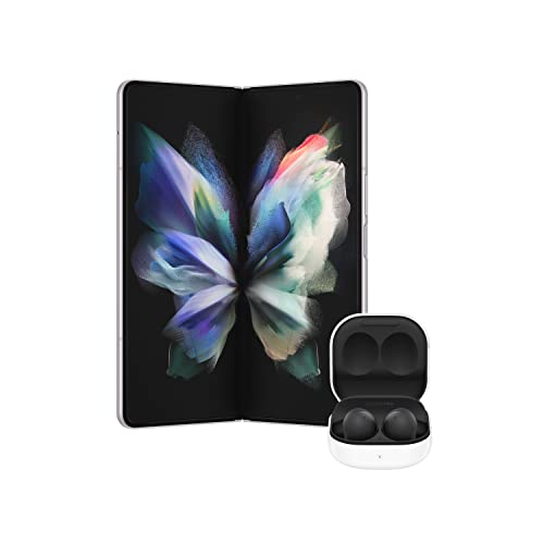 Samsung Electronics Galaxy Z Fold 3 5G Factory Unlocked Android Cell Phone US with SAMSUNG Galaxy Buds 2 True Wireless Earbuds